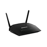 NETGEAR WiFi Router (R6230) - AC1200 Dual Band Wireless Speed (up to 1200 Mbps) | Up to 1200 sq ft Coverage & 20 Devices | 4 x 1G Ethernet and 1 x 2.0 USB ports