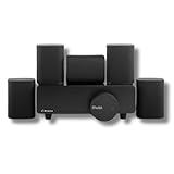 Platin Milan 5.1 Surround Sound Speaker System - Wireless Home Theater System for Smart TVs - WiSA Certified - with WiSA SoundSend Transmitter Included - No Receiver or Speaker Wires Needed