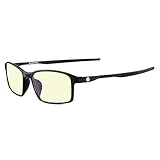 GAMEKING ULTRA 8001 Blue Light Blocking Computer Glasses Gaming Glasses Stylish Lightweight Amber Tint Lens Relieve Eye Strains Eye Fatigue Dry Eyes Headache Sleep Better - No Magnification