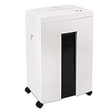 WOLVERINE 18-Sheet Shredders for Home Office Heavy Duty P-4 Security Level Crosscut Paper Shredder Paper/CD/Card Ultra Quiet Paper Shredder for Home with 6 Gallons Pullout Waste Bin SD9113(White ETL)
