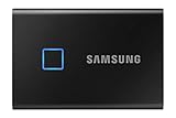 SAMSUNG SSD T7 Portable External Solid State Drive 1TB, Up to USB 3.2 Gen2, Reliable Storage for Gaming, Students, Professionals, (MU-PC1T0T/AM), Black