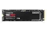 SAMSUNG 980 PRO SSD 1TB PCIe 4.0 NVMe Gen 4 Gaming M.2 Internal Solid State Drive Memory Card, Maximum Speed, Thermal Control MZ-V8P1T0B/AM