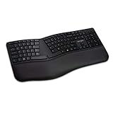 Kensington Pro Fit Ergonomic Wireless Keyboard, Bluetooth - Black (K75401US)