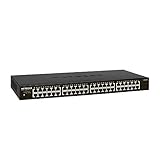 NETGEAR 48-Port Gigabit Ethernet Unmanaged Essentials Switch (GS348) - Desktop or Rackmount, Silent Operation