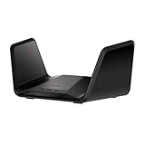 NETGEAR Nighthawk 8-Stream WiFi 6 Router (RAX70) - Security Features, AX6600 Tri-band Wireless Speed (up to 6.6 Gbps) - Coverage up to 2,500 sq. ft., 40 Devices