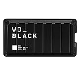 Western Digital 1TB P50 Game Drive SSD - Portable External Solid State Drive, Compatible with Playstation, Xbox, PC, & Mac, Up to 2,000 MB/s - WDBA3S0010BBK-WESN