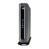 Motorola MB8611 DOCSIS 3.1 Multi-Gig Cable Modem | Pairs with Any WiFi Router | Approved for Comcast Xfinity, Cox Gigablast, Spectrum | 2.5 Gbps Port | 2500 Mbps Max Internet Speeds