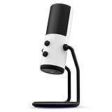 NZXT Capsule - AP-WUMIC-W1 - USB Cardioid Streaming, Gaming & Podcasting Microphone - Crystal Clear Voice Clarity - Built-in Shock Absorber - Easy Boom Arm Mounting - Twitch, Discord, YouTube - White
