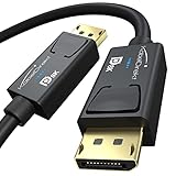 CableDirect – 8K DisplayPort & DP Cable, Special A.I.S. Shielding & Official VESA Certification – 6ft (for DP 1.4 Gaming PCs/laptops/Graphics Cards/Monitors, Supports 4K@120Hz, 144Hz/165Hz/240Hz)