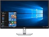 Dell S Series Led-Lit Monitor 32' Black (S3219D), QHD 2560 X 1440, 60Hz, 99% sRGB, 16: 9, AMD FreeSync, 2 x 5W Speakers, 2 x HDMI 1.4, DP 1.2, USB 3.0