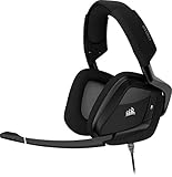 CORSAIR Void Pro RGB USB Gaming Headset - Dolby 7.1 Surround Sound Headphones for PC - Discord Certified - 50mm Drivers - Carbon