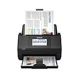 Epson Workforce ES-580W Wireless Color Duplex Desktop Document Scanner for PC and Mac with 100-sheet Auto Document Feeder (ADF) and Intuitive 4.3' Touchscreen