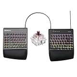 KINESIS GAMING Freestyle Edge RGB Split Mechanical USB Keyboard (MX Brown)