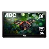 AOC I1659FWUX 15.6' USB-powered portable monitor, Full HD 1920x1080 IPS, Built-in Stand, VESA