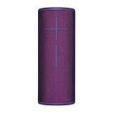 Ultimate Ears Boom 3 Wireless Bluetooth Speaker, Bold Sound + Deep Bass, Bluetooth, Magic Button, Waterproof, 15 Hours Battery, Range of 150 ft - Ultraviolet Purple