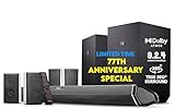 Nakamichi Shockwafe Ultra 9.2.4 Channel 1000W Dolby Atmos/DTS:X Soundbar with Dual 10' Subwoofers (Wireless) & 4 Rear Surround Speakers. Enjoy Plug and Play Explosive Bass & High End Cinema
