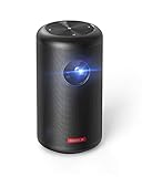 NEBULA by Anker Capsule II Mini Projector, Wi-Fi & Bluetooth, 200 ANSI Lumen 720p, Android TV 9.0, Powerful 8W Speaker, 100'' Display, 5000+ Apps, Home Theater, Portable for Movies, Indoor & Outdoor