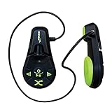 FINIS Duo - Underwater MP3 Player - Waterproof Bone Conduction Swimming Headphones for the Pool - Great Addition to Pool and Swimming Accessories - Supports MP3 and WMA files