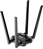 TRENDnet AC1900 High Power Dual Band Wireless USB Adapter, TEW-809UB, Stream 4K HD Video, Windows-Mac OS Compatible, USB 3.0 to USB Type A, Black (Pack of 1)