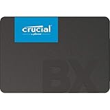 Crucial BX500 120GB 3D NAND SATA 2.5-Inch Internal SSD, up to 540MB/s - CT120BX500SSD1Z, Black/Blue