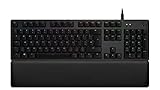 Logitech G513 RGB Backlit Mechanical Gaming Keyboard with Romer-G Tactile Keyswitches (Carbon)