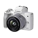 Canon EOS M50 Mark II + EF-M 15-45mm is STM Kit White