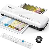 Merece Laminator - A4 Laminator Machine, Thermal Laminator for Home Use School Teachers Office Card Classroom, 9 Inches Small Hot Cold Lamination Machine with 30 Laminating Sheets