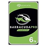 Seagate BarraCuda Pro 6TB Internal Hard Drive Performance HDD – 3.5 Inch SATA 6 Gb/s 7200 RPM 256MB Cache for Computer Desktop PC Laptop, Data Recovery – Frustration Free Packaging (ST6000DM004)