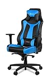 Arozzi Vernazza Series Super Premium Gaming Racing Style Swivel Chair, Blue (VERNAZZA-BL)