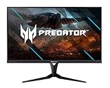 Acer Predator XB323U GPbmiiphzx 32' WQHD (2560 x 1440) IPS NVIDIA G-SYNC Compatible Monitor, VESA Certified DisplayHDR600, Up to 0.5ms, 170Hz, (1 Display Port, 2 HDMI and 4 USB 3.0), Black