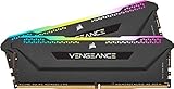 CORSAIR VENGEANCE RGB PRO SL DDR4 RAM 32GB (2x16GB) 3600MHz CL18-22-22-42 1.35V Intel AMD Desktop Computer Memory - Black (CMH32GX4M2D3600C18)