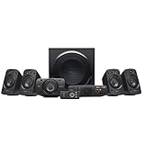 Logitech Z906 5.1 Surround Sound Speaker System - THX, Dolby Digital and DTS Digital Certified - Black