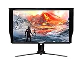 Acer Predator XB273K Gpbmiipprzx 27' UHD (3840 x 2160) IPS NVIDIA G-SYNC Compatible Monitor with VESA Certified DisplayHDR 400, Quantum Dot, 144Hz, DCI-P3, Delta E