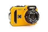 Kodak PIXPRO WPZ2 Rugged Waterproof 16MP Digital Camera with 4X Optical Zoom (Yellow)