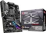 MSI MPG B550 GAMING EDGE WIFI Gaming Motherboard (AMD AM4, DDR4, PCIe 4.0, SATA 6Gb/s, M.2, USB 3.2 Gen 2, AX Wi-Fi 6, HDMI/DP, ATX, AMD Ryzen 5000 Series processors)