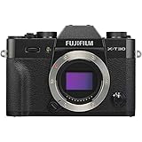 Fujifilm X-T30 Mirrorless Digital Camera, Black (Body Only)