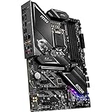 MSI MPG Z490 GAMING EDGE WIFI ATX Gaming Motherboard (10th Gen Intel Core, LGA 1200 Socket, DDR4, CF, Dual M.2 Slots, USB 3.2 Gen 2, Wi-Fi 6, DP/HDMI, Mystic Light RGB)