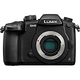 Panasonic LUMIX GH5 4K Digital Camera, 20.3 Megapixel Mirrorless Camera with Digital Live MOS Sensor, 5-Axis Dual I.S. 2.0, 4K 4:2:2 10-Bit Video, Full-Size HDMI Out, 3.2-Inch LCD, DC-GH5 (Black)