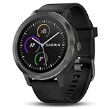 Garmin 010-01769-11 Vívoactive 3, GPS Smartwatch Contactless Payments Built-In Sports Apps, Black/Slate