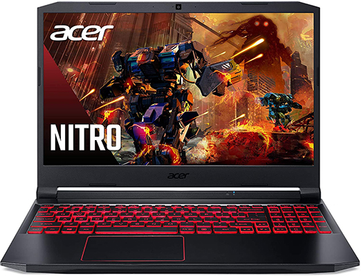 acer nitro 5 front view