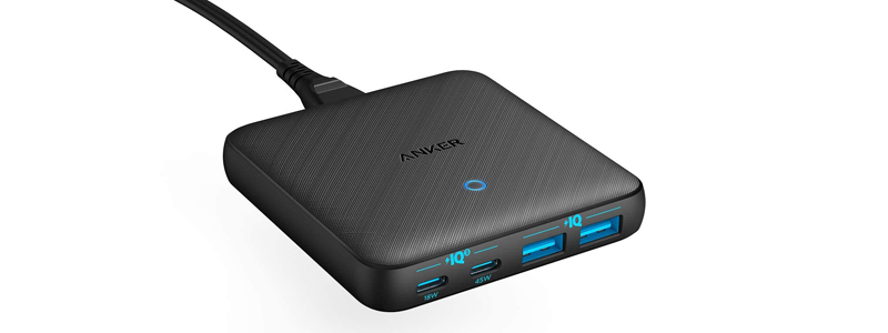 Anker A2046 63W 4 Port PIQ 3.0 GaN Fast Charger
