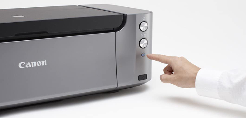 canon pixma pro-100 button