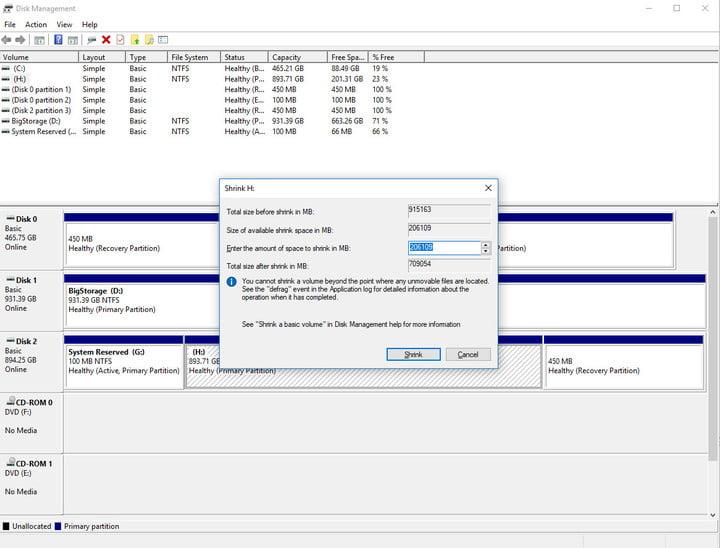 disk partition 3