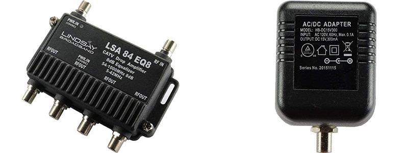lindsay lsa84-eq8 4-port amplifier