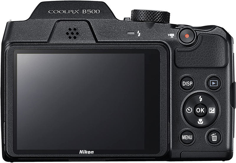 nikon coolpix b500 back view