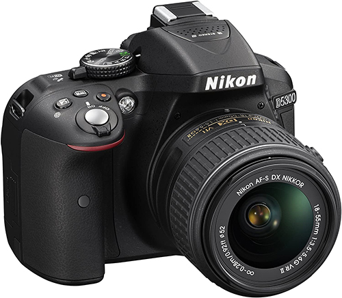 nikon d5300 side view
