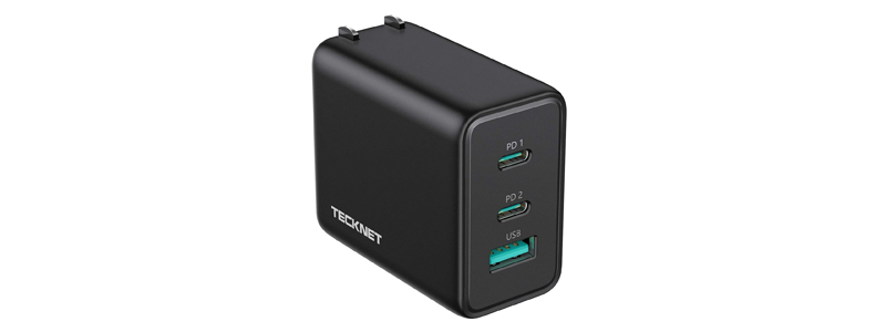 TECKNET 65W PD 3.0 GaN Charger