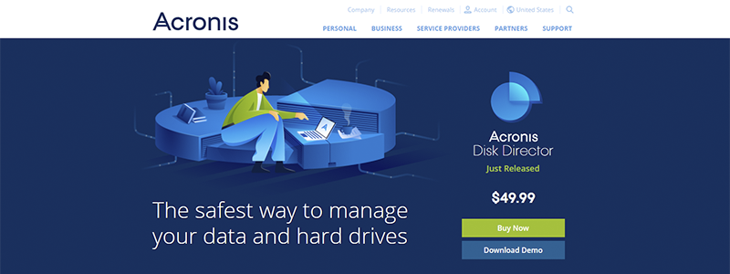 acronis disk director