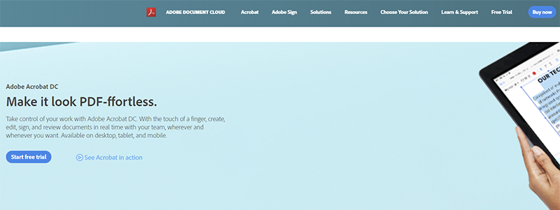 adobe acrobat dc