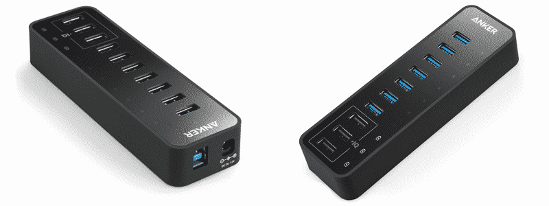 anker 10 port 60w data hub 1
